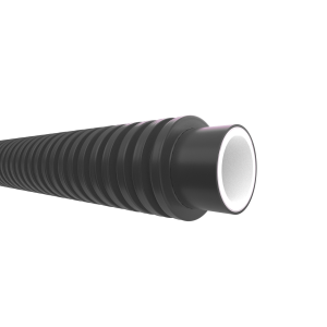Pex-B Black Water Pipe with Corrugated Sleeve