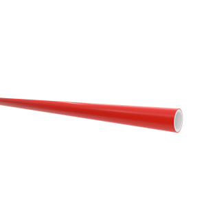 Pex-B Red Water Straight Pipe